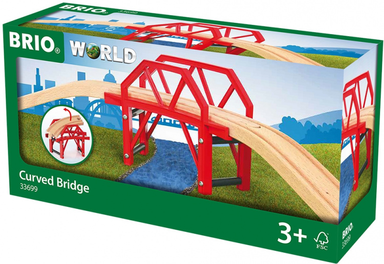 BRIO World 33699 - Svängd bro