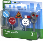BRIO World 33864 - Set med trafikskyltar 5 st