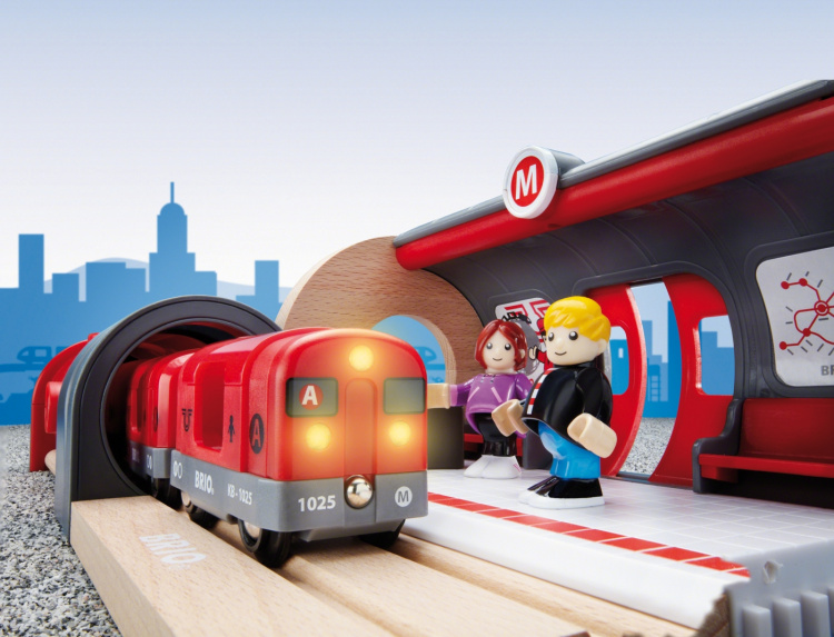 BRIO World 33513 - Tunnelbaneset BRIO World 33513 - Tunnelbaneset