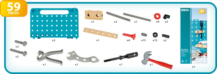BRIO Builder 34596 - Arbetsbänk