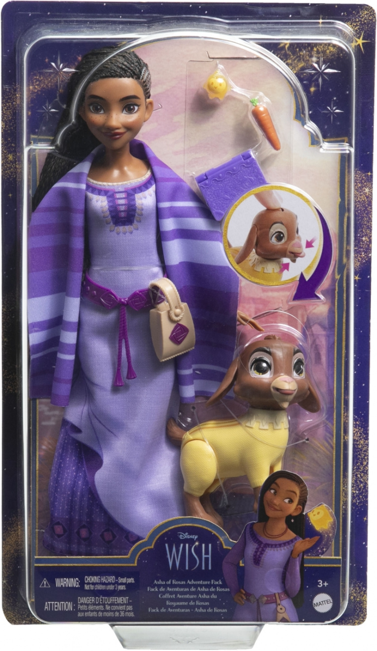 Disney Wish Asha och Valentino