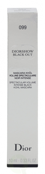 Christian Dior Dior Diorshow Black Out Volume Intense Mascara 10 ml #099 Kohl Black