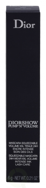 Christian Dior Dior Diorshow Pump\'N\'Volume Mascara 6 gr #090 Black