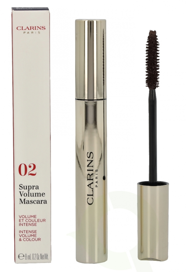 Clarins Supra Volume Mascara 8 ml 02 Intense Brown