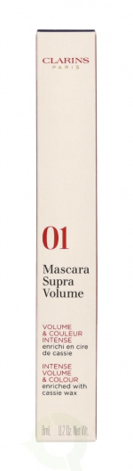 Clarins Supra Volume Mascara 8 ml #01 Intense Black