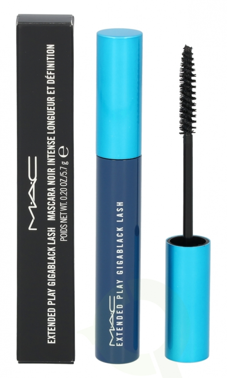 MAC Extended Play Gigablack Lash Mascara 5.7 gr Intense black