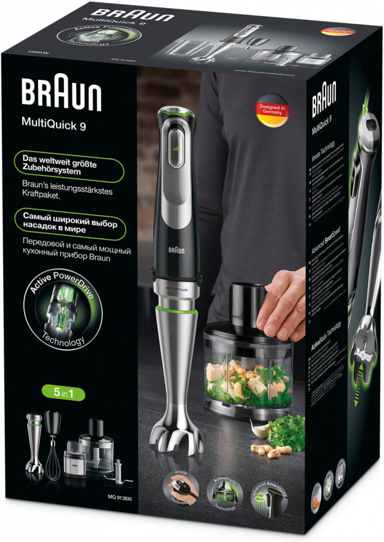 Braun MQ9138XI Multiquick 9 -sauvasekoitin