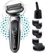Braun Series 7 71-S7500cc -parranajokone puhdistusasemalla