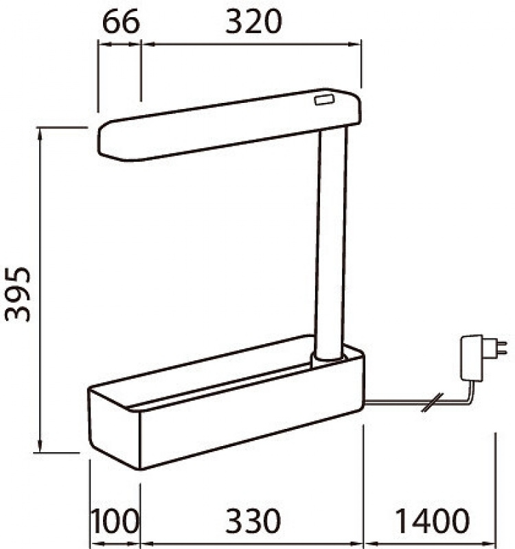 Airam Herby -kasvivalaisin, 10W/840, 650 lm, valkoinen Airam Herby -kasvivalaisin, 10W/840, 650 lm, valkoinen