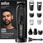 Braun All in One Series 7 MGK7460 12-in-1 -parta- ja vartalotrimmeri