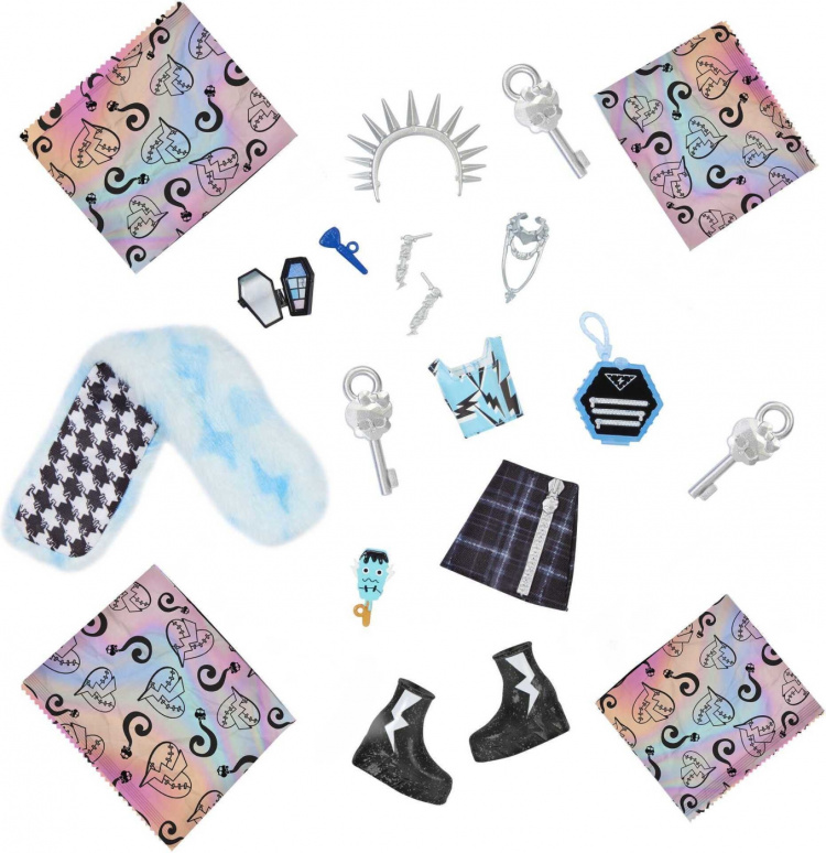 Monster High - Skulltimate Secrets: Fearidescent edition Frankie Stein - muotinukke
