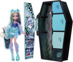 Monster High - Skulltimate Secrets: Fearidescent edition Lagoona Blue - muotinukke ja vaatekaappi