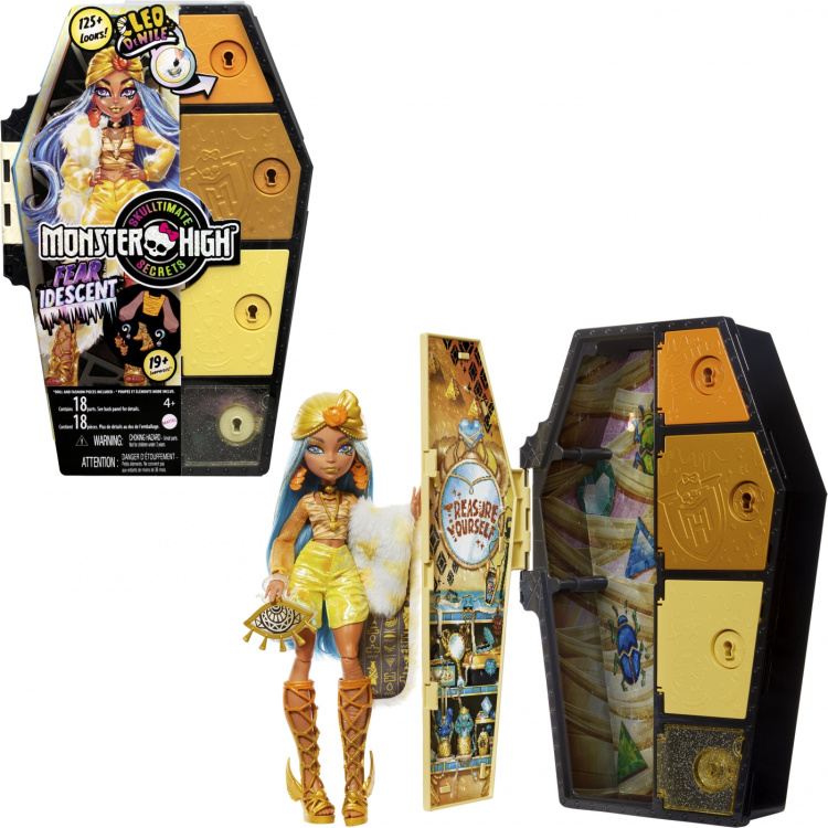 Monster High - Skulltimate Secrets: Fearidescent edition Cleo De Nile - muotinukke