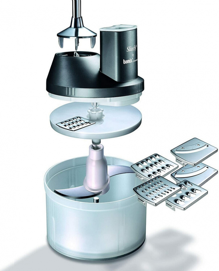 Bamix SliceSy -lisäosa, musta