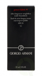 Armani Power Fabric+ Ultra Longwear Matte Foundation SPF20 30 ml #4,5