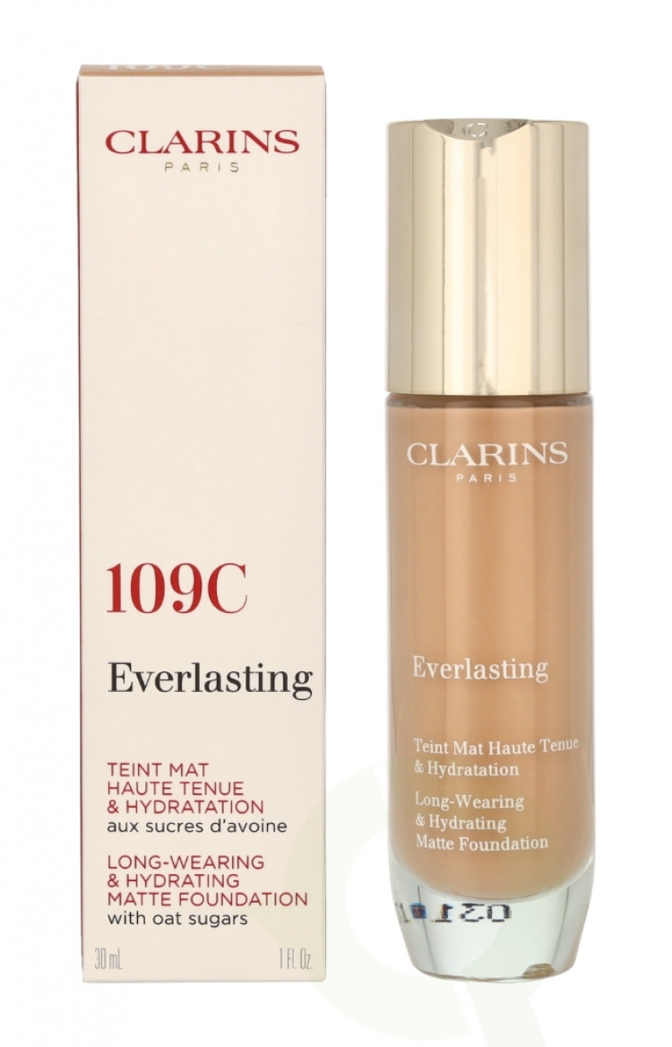 Clarins Everlasting Long-Wearing Matte Foundation 30 ml #109C Wheat