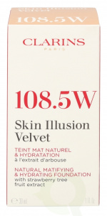 Clarins Skin Illusion Velvet Foundation 30 ml 108.5W