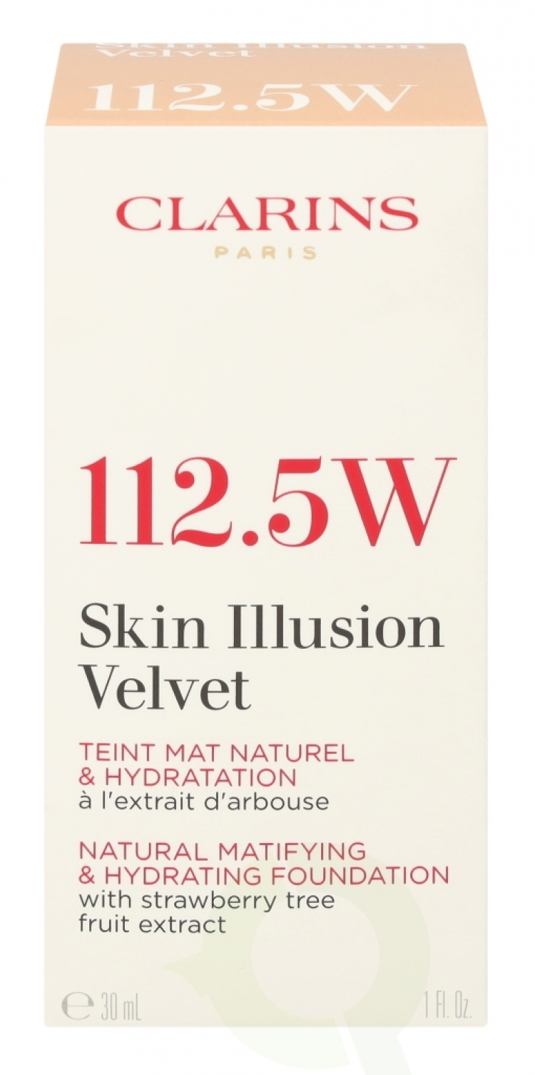 Clarins Skin Illusion Velvet Foundation 30 ml #112,5