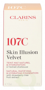 Clarins Skin Illusion Velvet Foundation 30 ml #107C