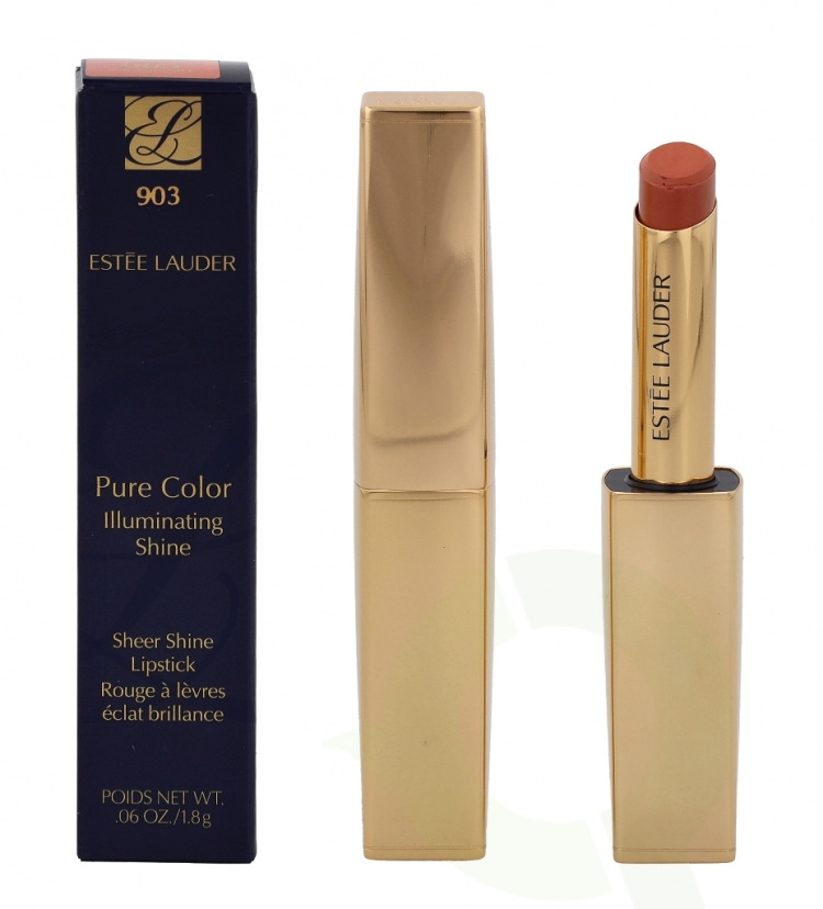 Estee Lauder E.Lauder Pure Color Illuminating Shine Sheer Shine Lipstick 1.8 gr #903 Imaginary