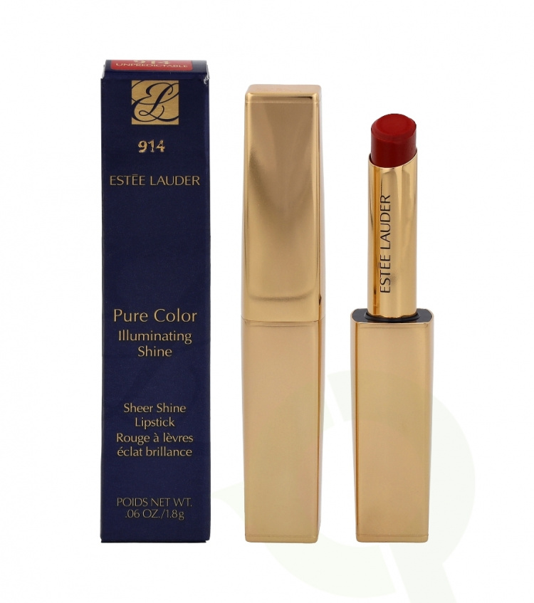 Estee Lauder E.Lauder Pure Color Illuminating Shine Sheer Shine Lipstick 1.8 gr #914 Unpredictable