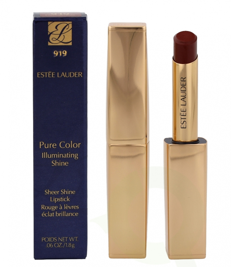 Estee Lauder E.Lauder Pure Color Illuminating Shine Sheer Shine Lipstick 1.8 gr #919 Fantastical