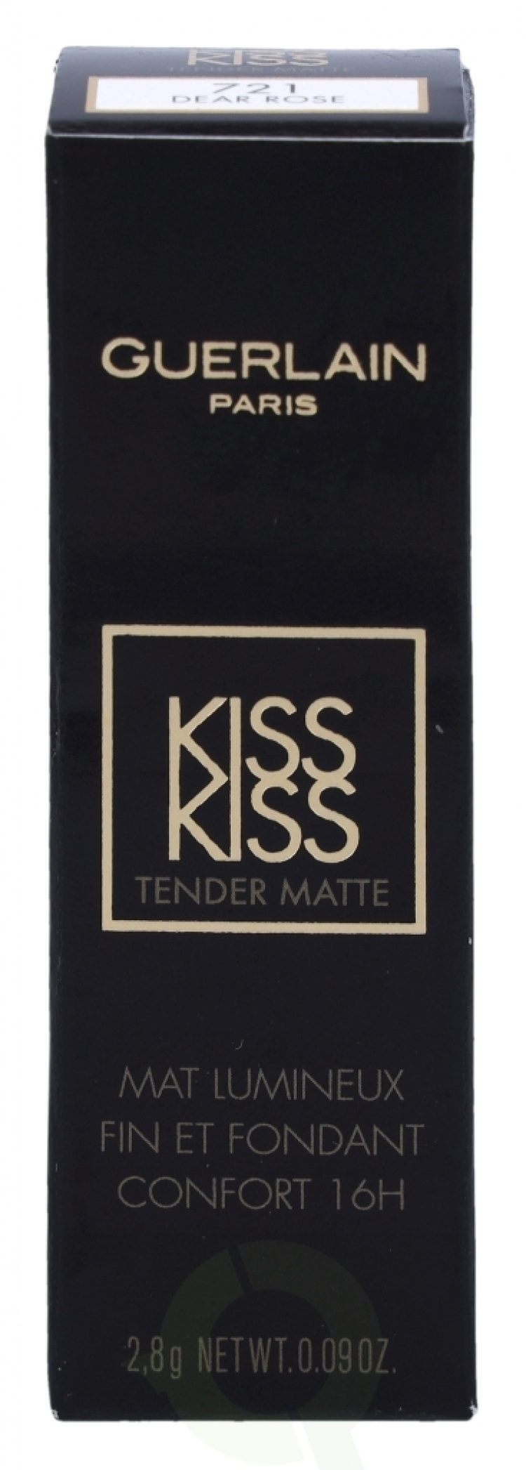 Guerlain Kiss Kiss Tender Matte Lipstick 2.8 gr #721 Dear Rose