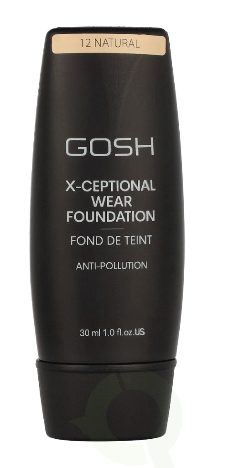 Gosh X-Ceptional Wear Foundation Long Lasting Makeup 30 ml #12 Natural