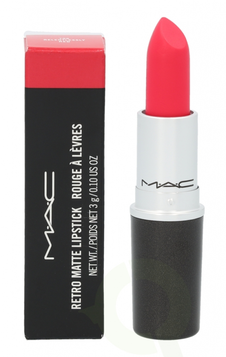 MAC Matte Lipstick 3 gr #706 Relentlessly Red