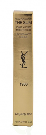 Yves Saint Laurent YSL Rouge Pur Couture The Slim Leather Matte Lipstick 2.2 gr #1966 Rouge