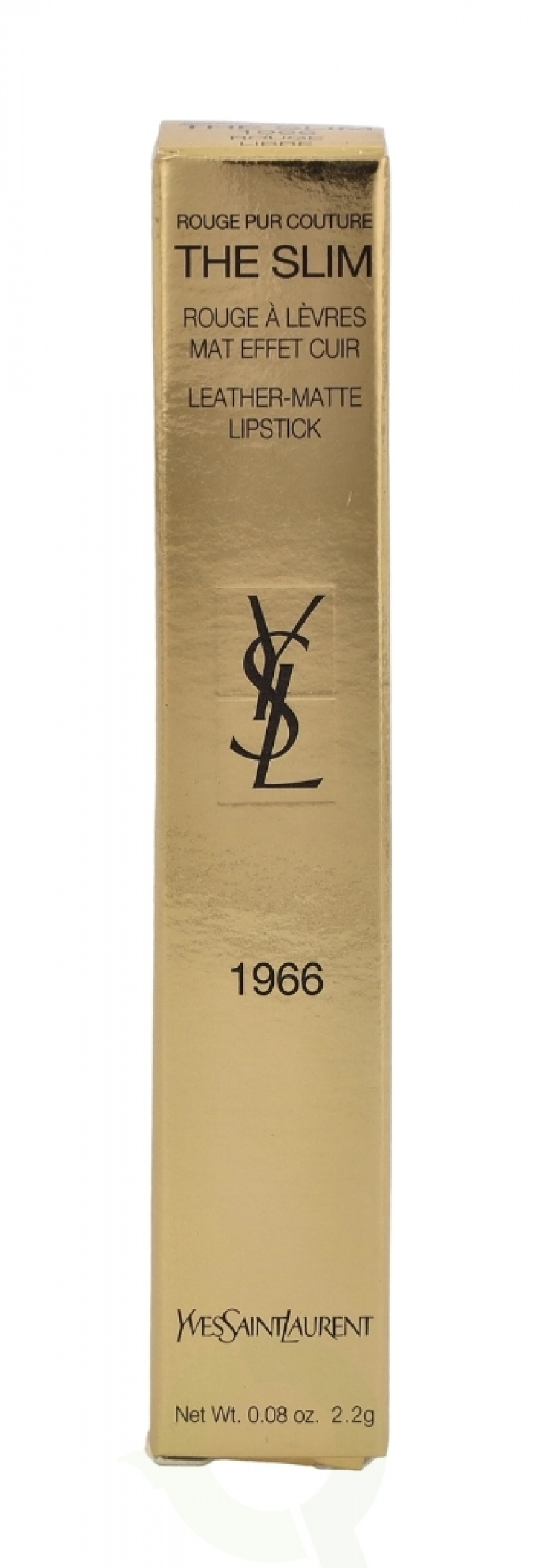 Yves Saint Laurent YSL Rouge Pur Couture The Slim Leather Matte Lipstick 2.2 gr #1966 Rouge