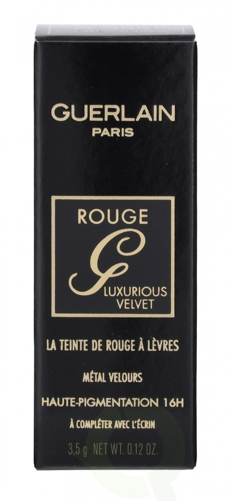 Guerlain Rouge G Luxurious Velvet 16H Metal Lipstick 3.5 gr #888