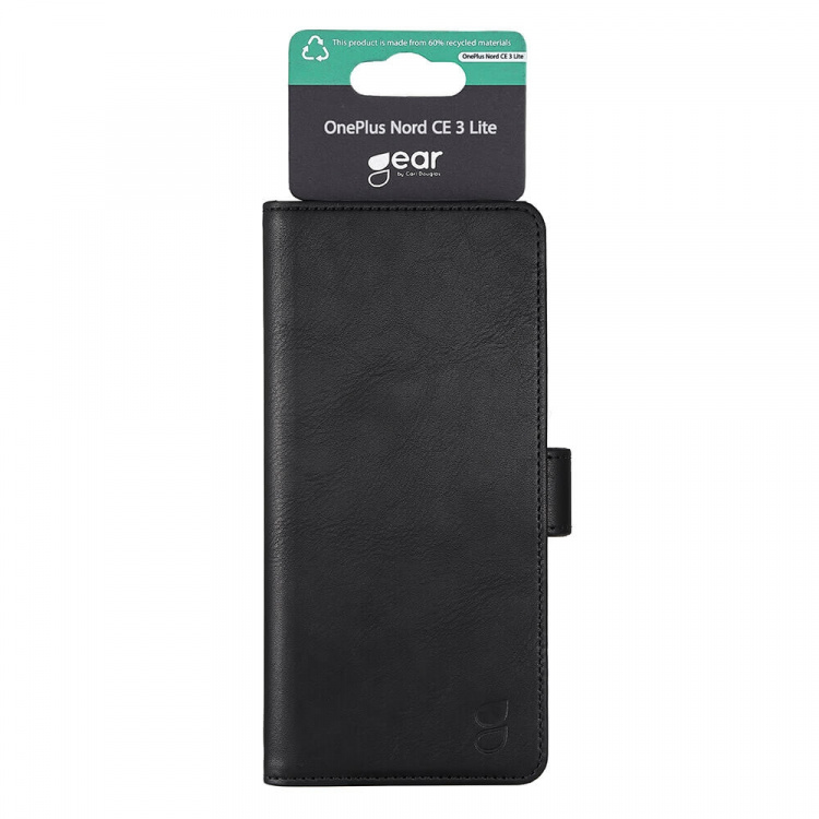 Gear Wallet Case 3 Card Slots Black - OnePlus Nord CE 3 Lite Gear Wallet Case 3 Card Slots Black - OnePlus Nord CE 3 Lite