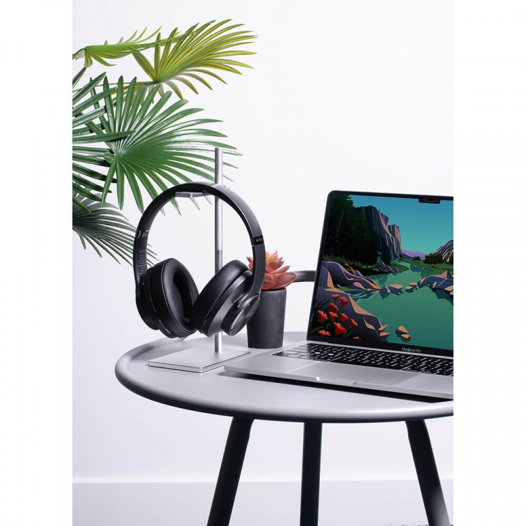 Desire2 Headphone Desk Stand Aluminium Silver Desire2 Headphone Desk Stand Aluminium Silver