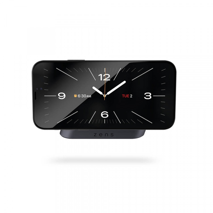 Zens Magnetic Nightstand Charger Qi 15W Apple Fast Charge