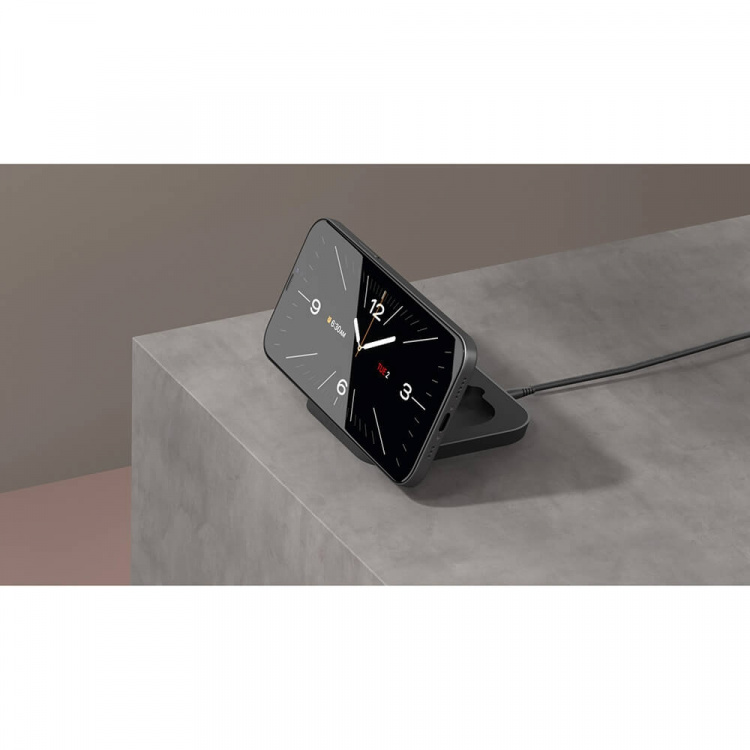 Zens Magnetic Nightstand Charger Qi 15W Apple Fast Charge