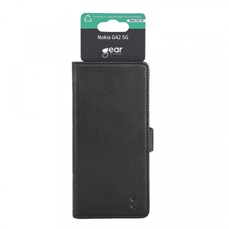 Gear Wallet Case 3 Card Slots Black - Nokia G42 5G