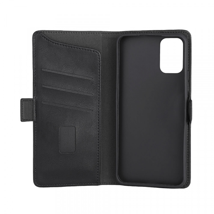 Gear Wallet Case 3 Card Slots Black - Nokia C32 4G
