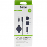 Hama Adapter Kit Incl Cable 3.5mm Roll-Up 1.2m Hama Adapter Kit Incl Cable 3.5mm Roll-Up 1.2m