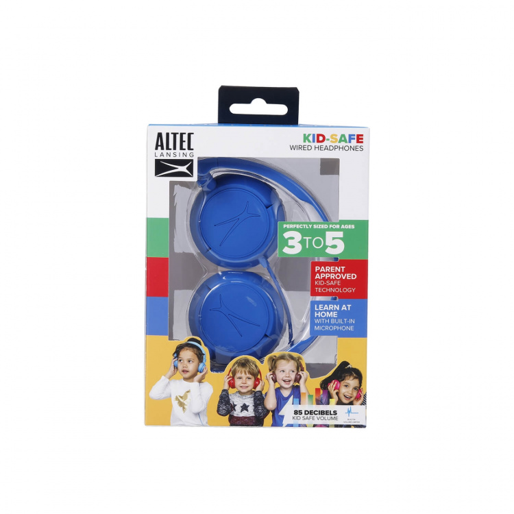 Altec Lansing Kids Headphone Wired On-Ear Blue Altec Lansing Kids Headphone Wired On-Ear Blue