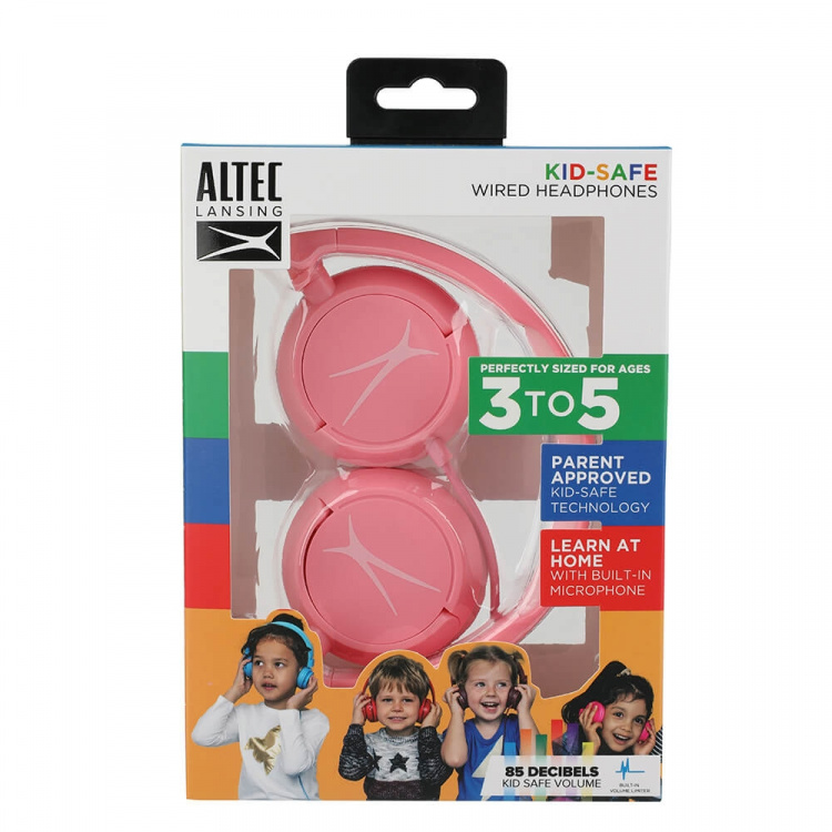 Altec Lansing Kids Headphone Wired On-Ear Pink