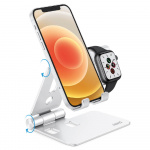 Desire2 Restore Pro Charging Stand For Apple Watch Silver