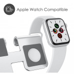 Desire2 Restore Pro Charging Stand For Apple Watch Silver