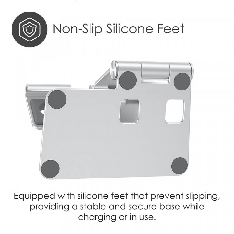 Desire2 Restore Pro Charging Stand For Apple Watch Silver