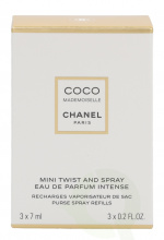 Chanel Coco Mademoiselle Intense Giftset 21 ml, 3x Edp Spray Refill 7ml - Twist and Spray