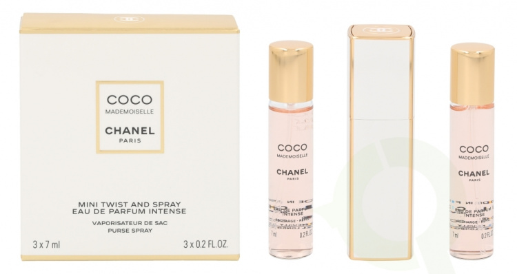 Chanel Coco Mademoiselle Intense Giftset 21 ml, Purse Edp Spray 7ml/2x Edp Refill 7ml