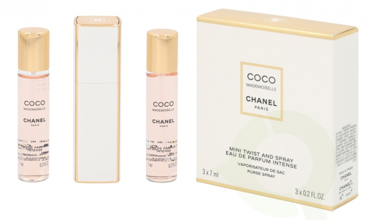 Chanel Coco Mademoiselle Intense Giftset 21 ml, Purse Edp Spray 7ml/2x Edp Refill 7ml