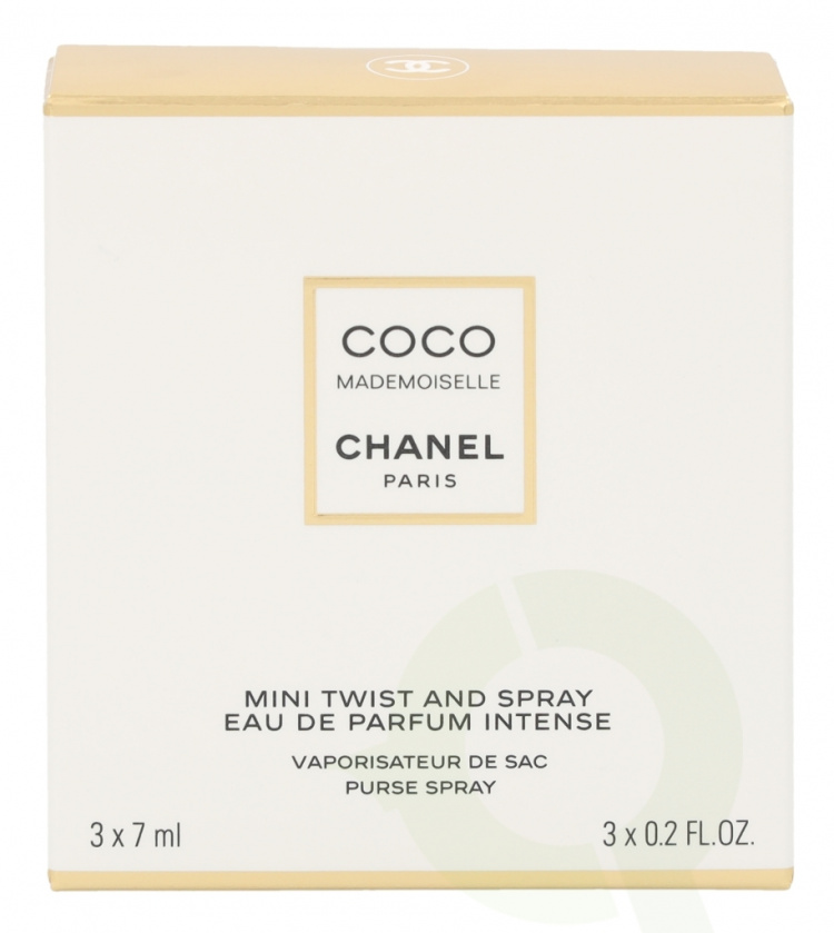 Chanel Coco Mademoiselle Intense Giftset 21 ml, Purse Edp Spray 7ml/2x Edp Refill 7ml