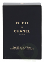 Chanel Bleu De Chanel Pour Homme Giftset 60 ml, 3x Edp Spray Refill 20ml - Twist and Spray - Travel Sprays