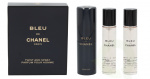 Chanel Bleu De Chanel Pour Homme Giftset 60 ml, 3x Edt Spray 20ml - Twist and Spray - Travel Sprays